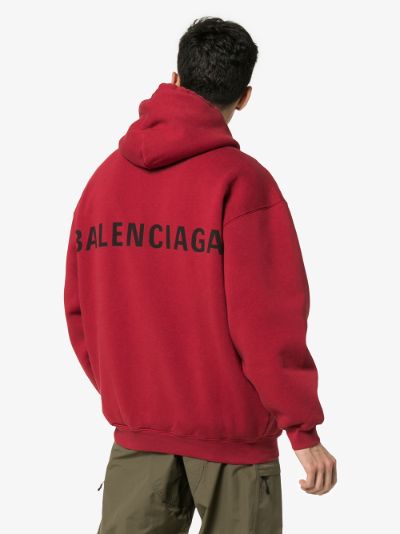 Balenciaga oversized large logo hoodie 