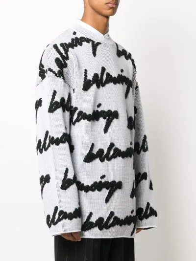 balenciaga oversized pullover