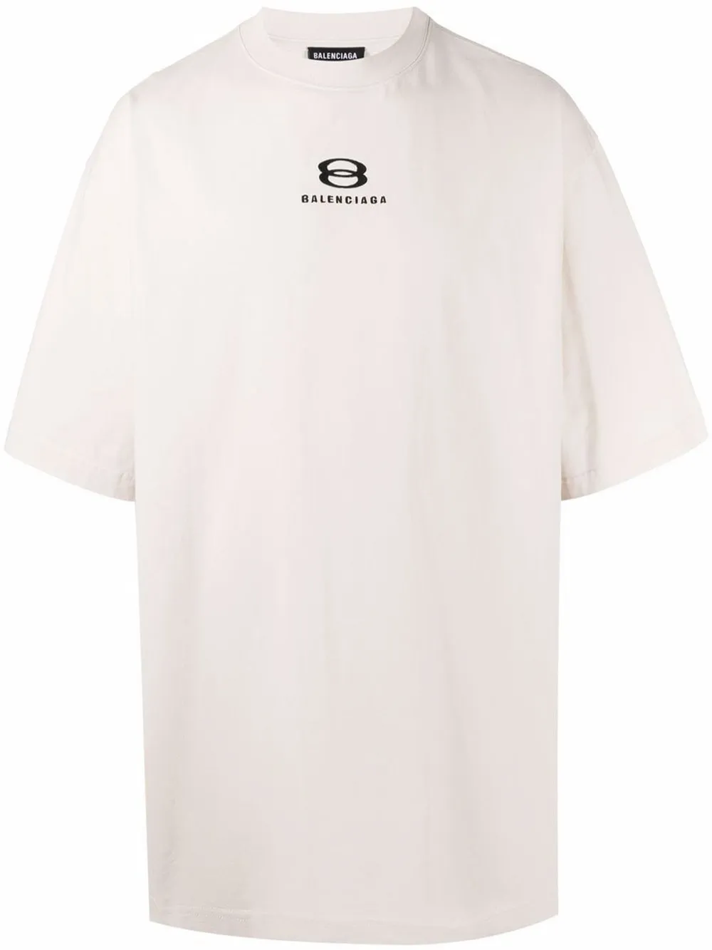 balenciaga oversized logo shirt