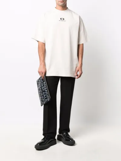 oversized logo-print T-shirt 