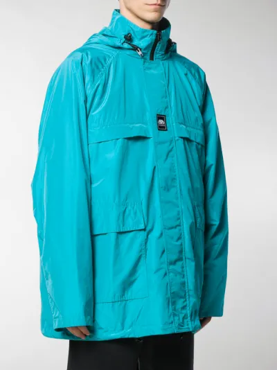 balenciaga blue windbreaker