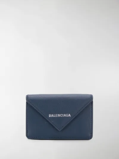 balenciaga paper mini wallet