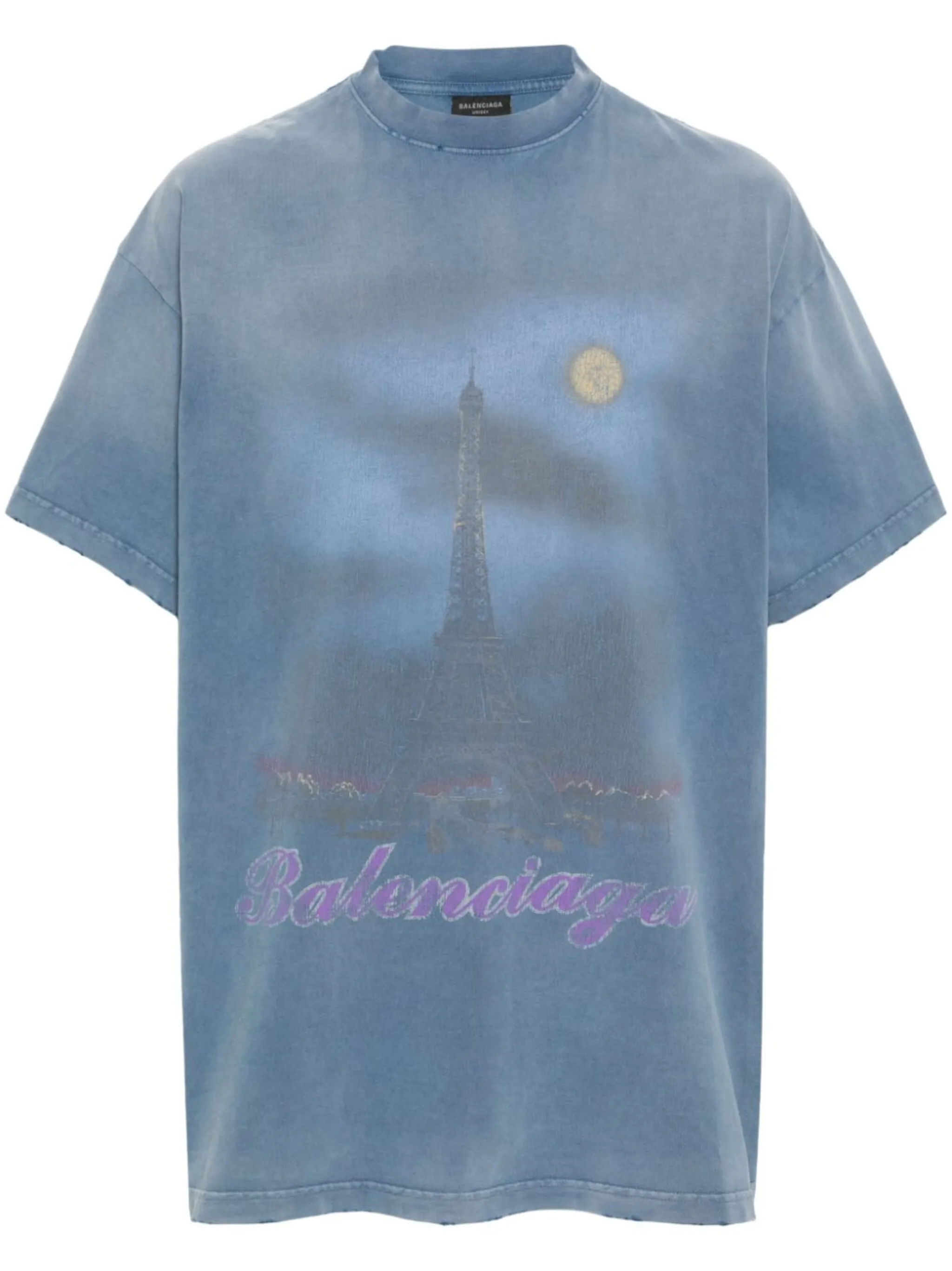 Balenciaga eiffel tower shirt online