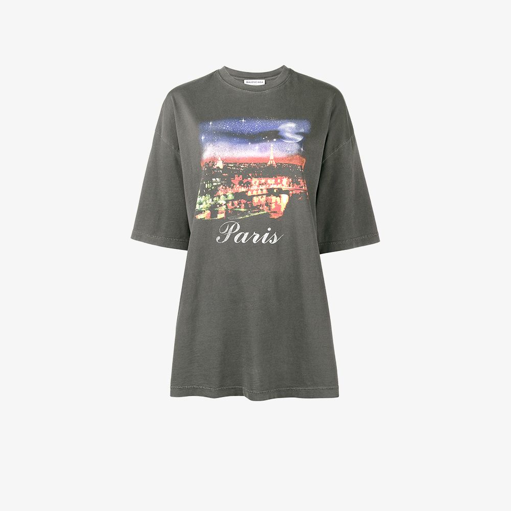 balenciaga paris t shirt women's