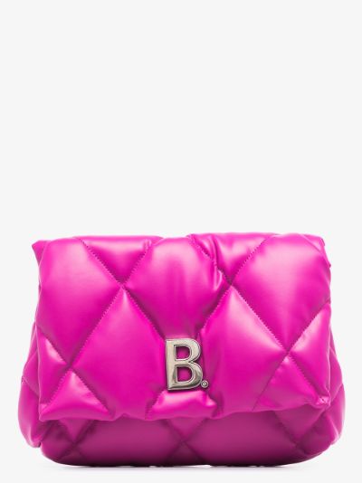 balenciaga clutch pink