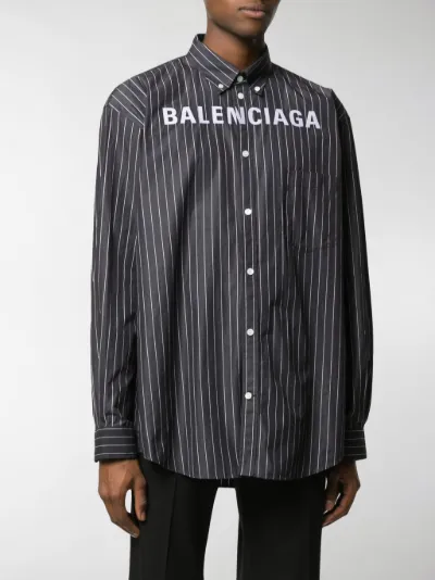 balenciaga button up