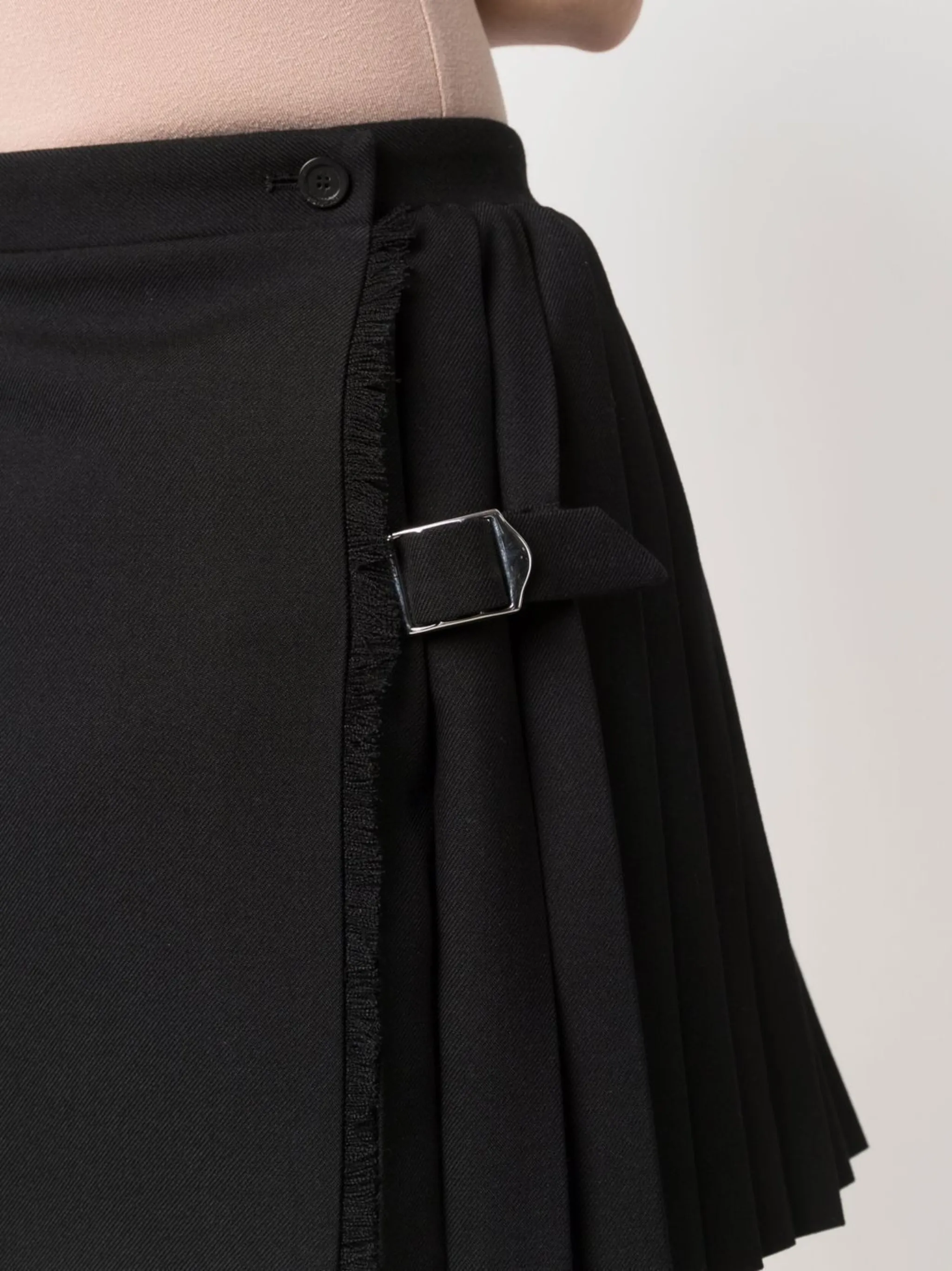 Balenciaga pleated wool mini skirt | Eraldo.com HR