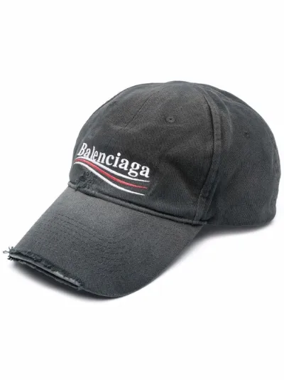 Balenciaga Political Campaign distressed cap | Eraldo.com FR