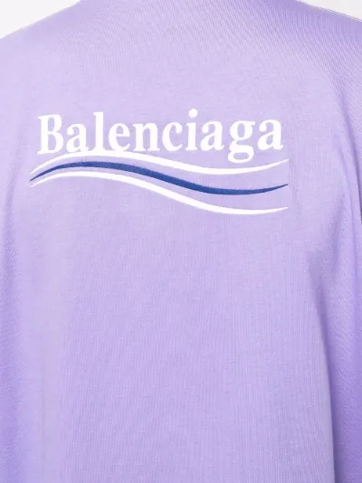 light purple balenciaga shirt