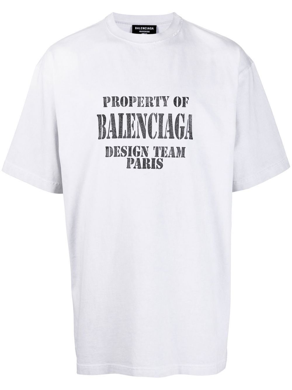 Balenciaga Property cotton T-shirt | Eraldo.com TD