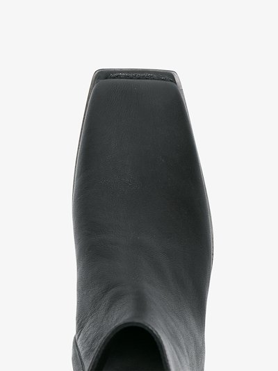 balenciaga boots brown