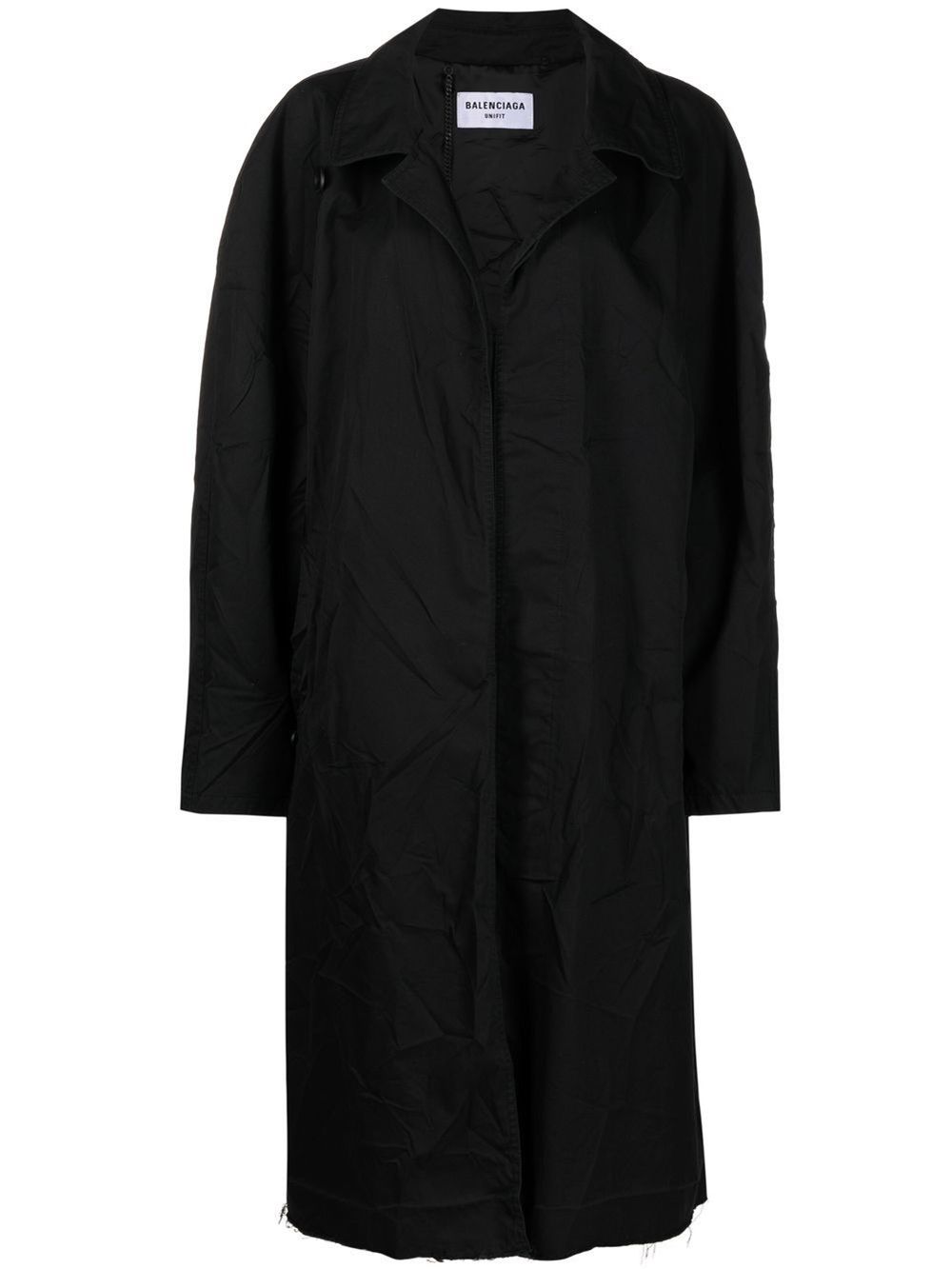 raw-edge trench coat | Balenciaga | Eraldo.com KR