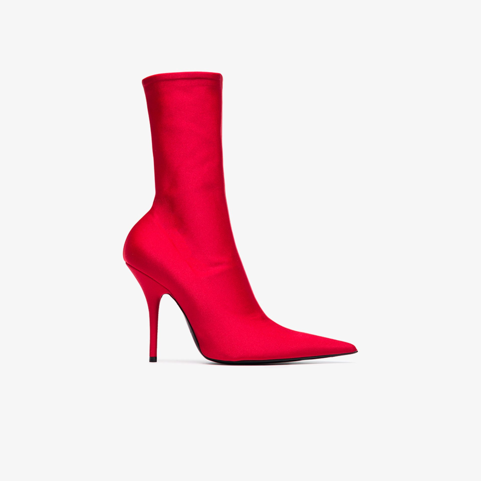 balenciaga red sock shoes