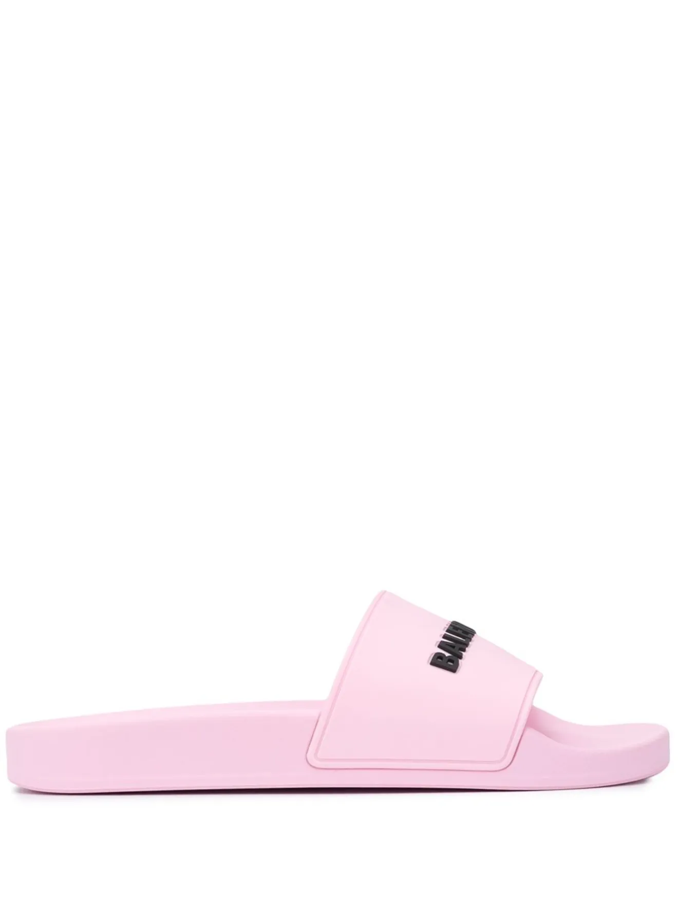 Balenciaga Sandali slides con stampa rosa | MODES