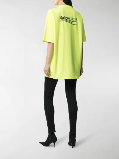 balenciaga green shirt