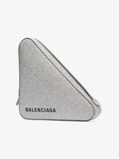 balenciaga triangle glitter