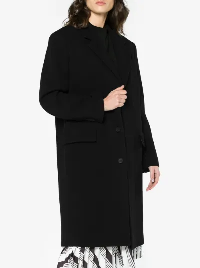 Balenciaga With Breasted Shoulders Single Coat Padded qEBwXPX