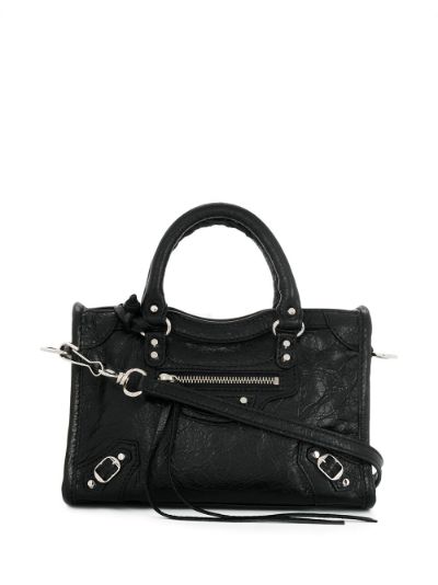 balenciaga small classic city leather bag