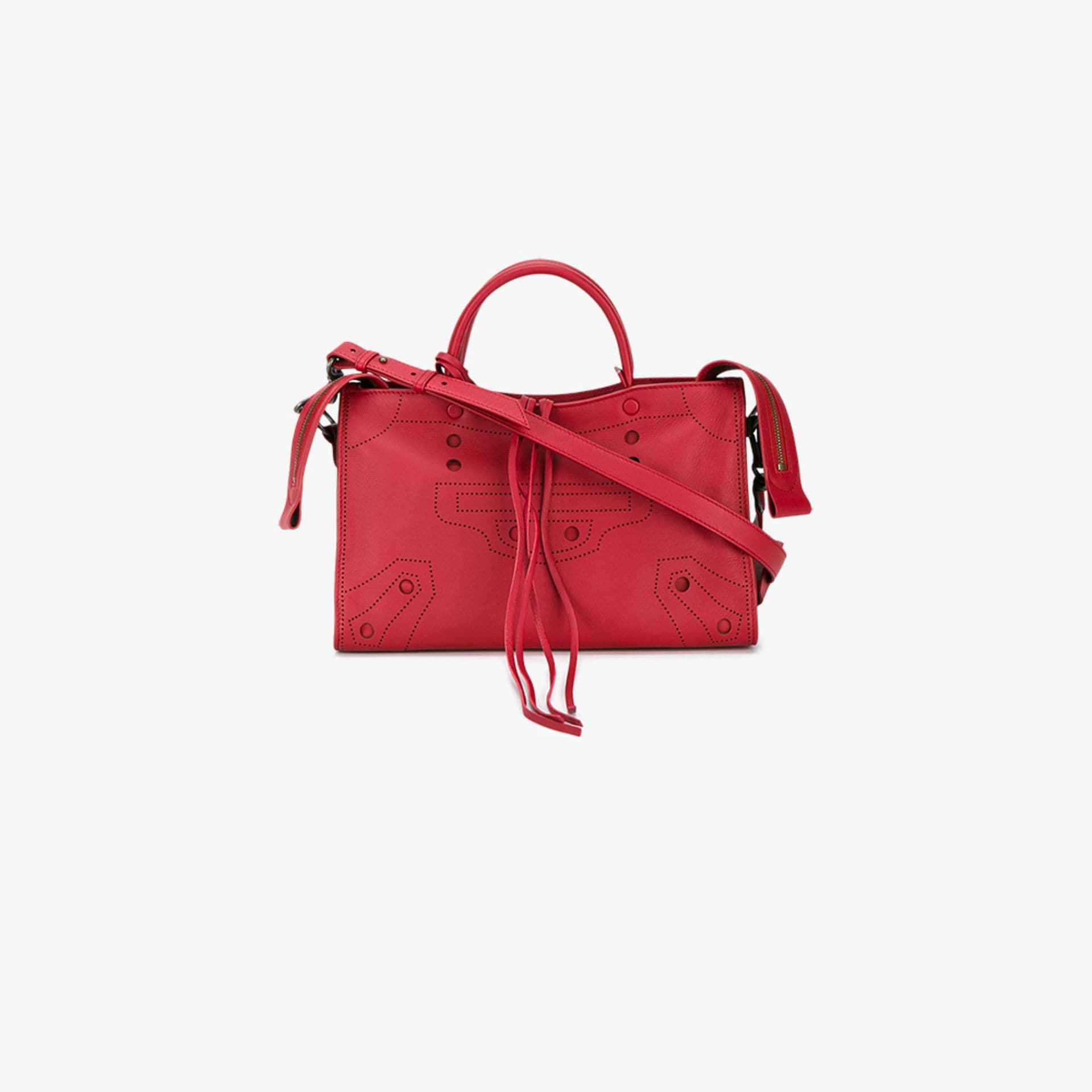 balenciaga red small bag
