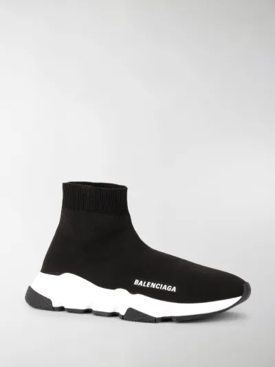 Balenciaga Sneakers a calza Speed con logo nero | MODES