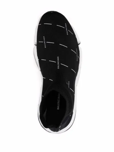 Balenciaga - Speed Sneaker A Calzini Neri - Melijoe
