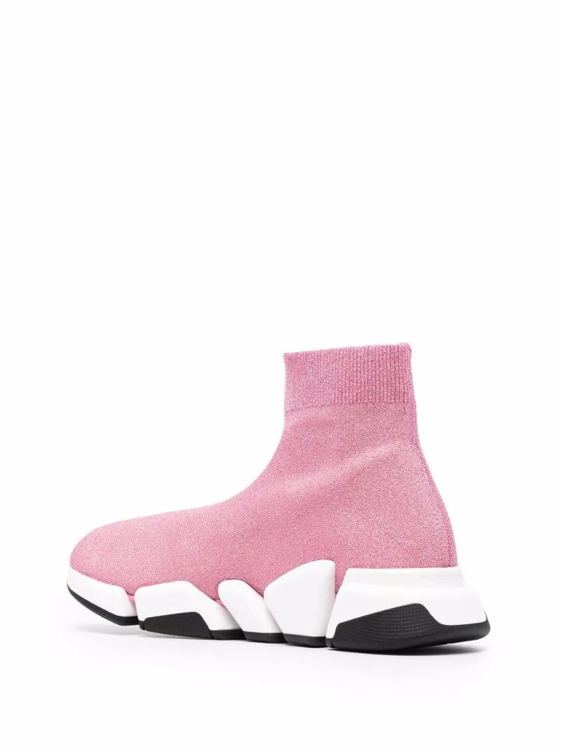 Scarpe da ginnastica Balenciaga in Con paillette Rosa taglia 38 EU -  22358468