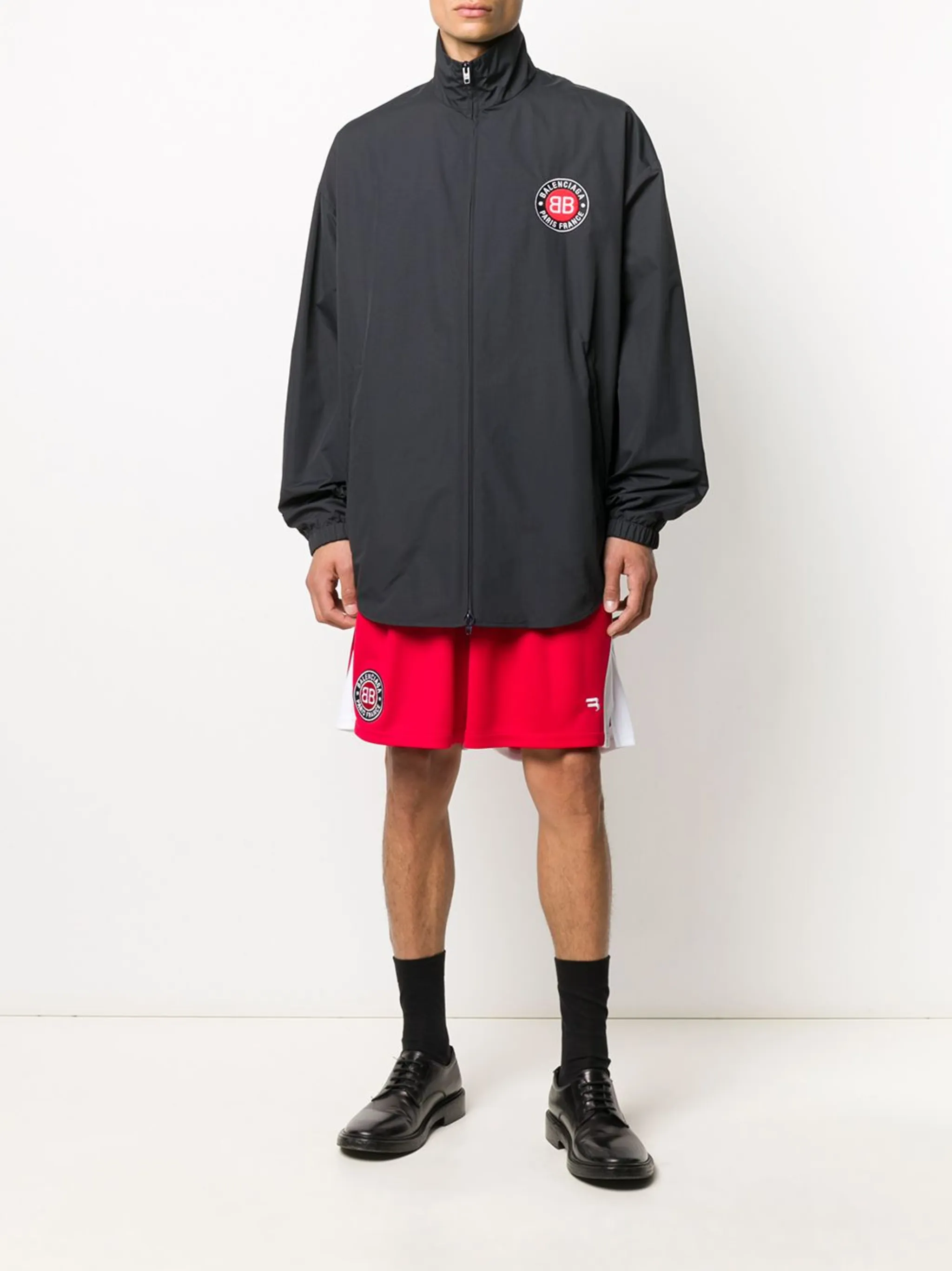 Balenciaga Soccer logo-print shorts | Eraldo.com EH