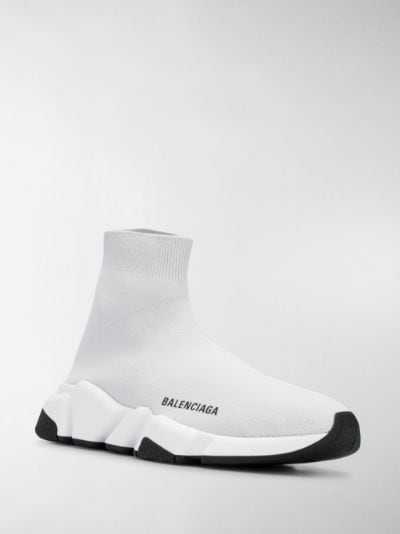 Balenciaga Speed hi-top sneakers white 