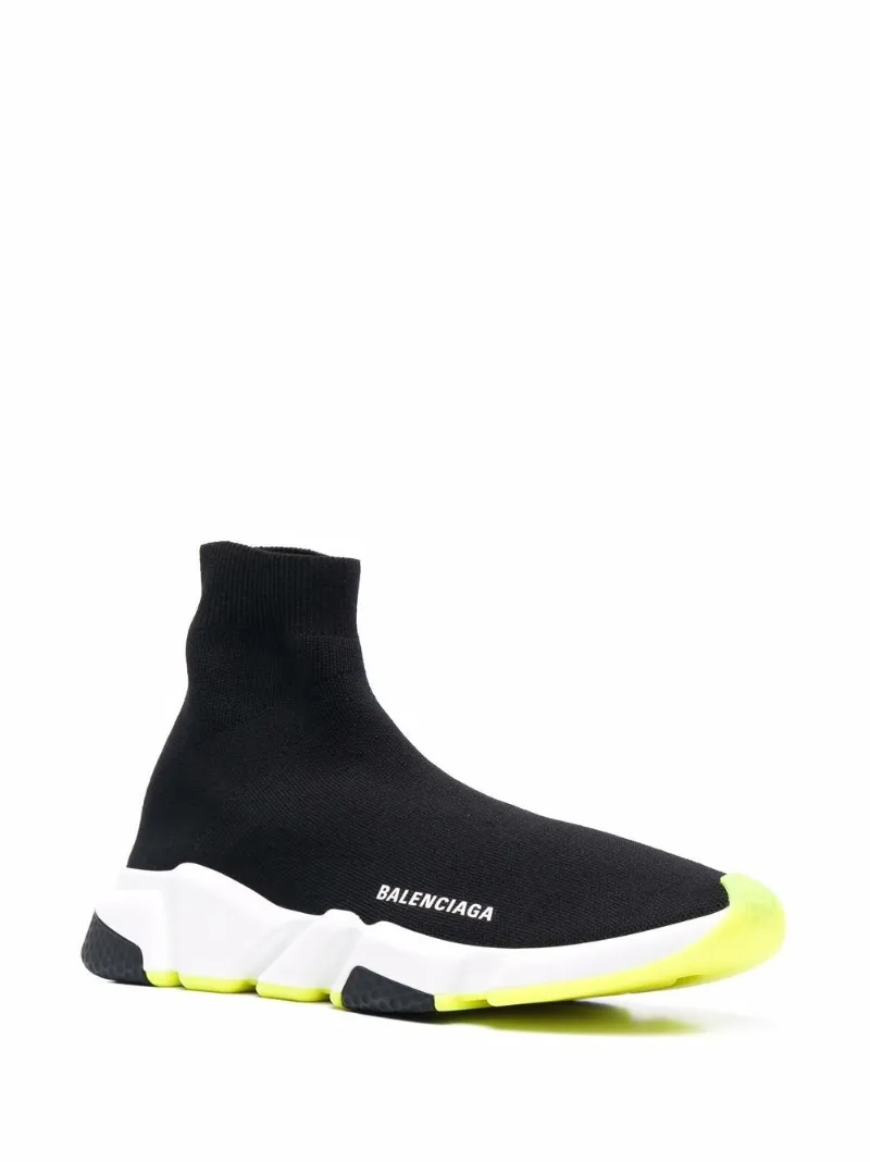 Balenciaga Speed high-top sneakers black | MODES