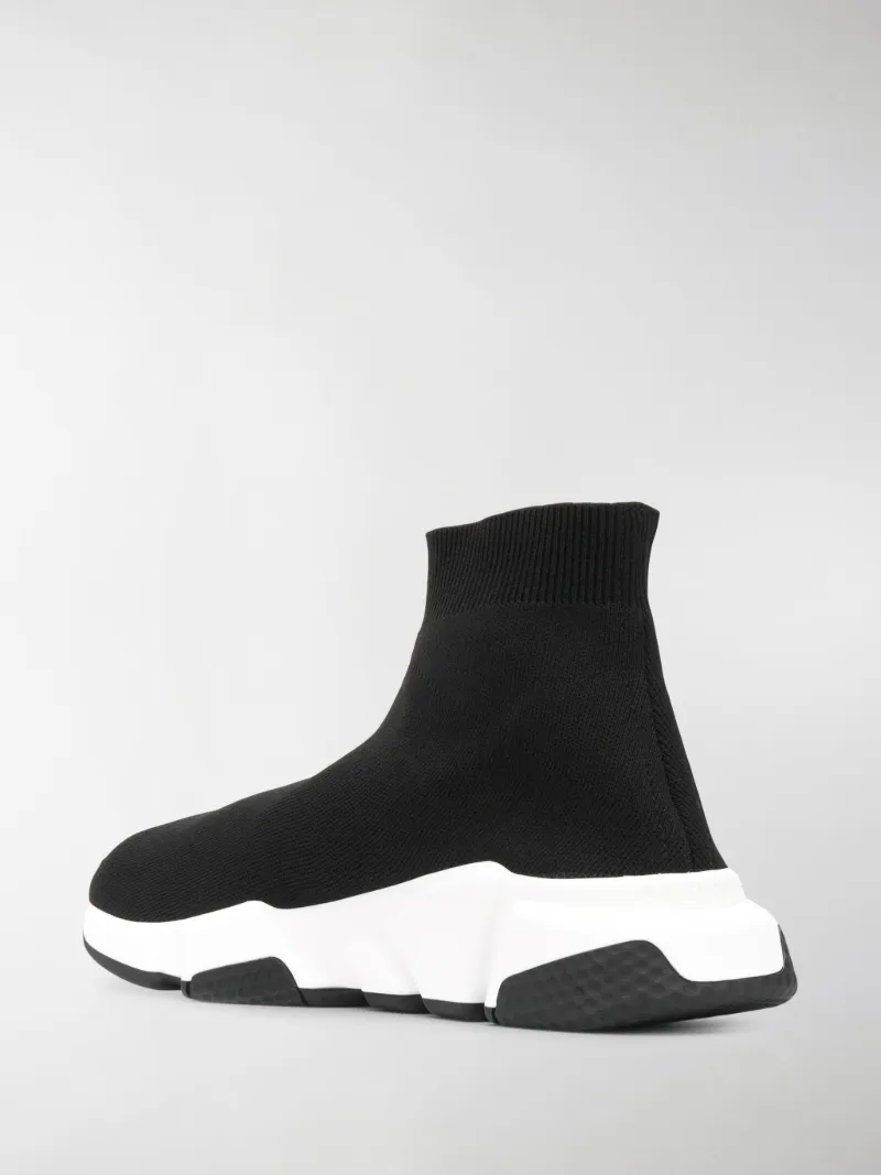 black slip on balenciaga's