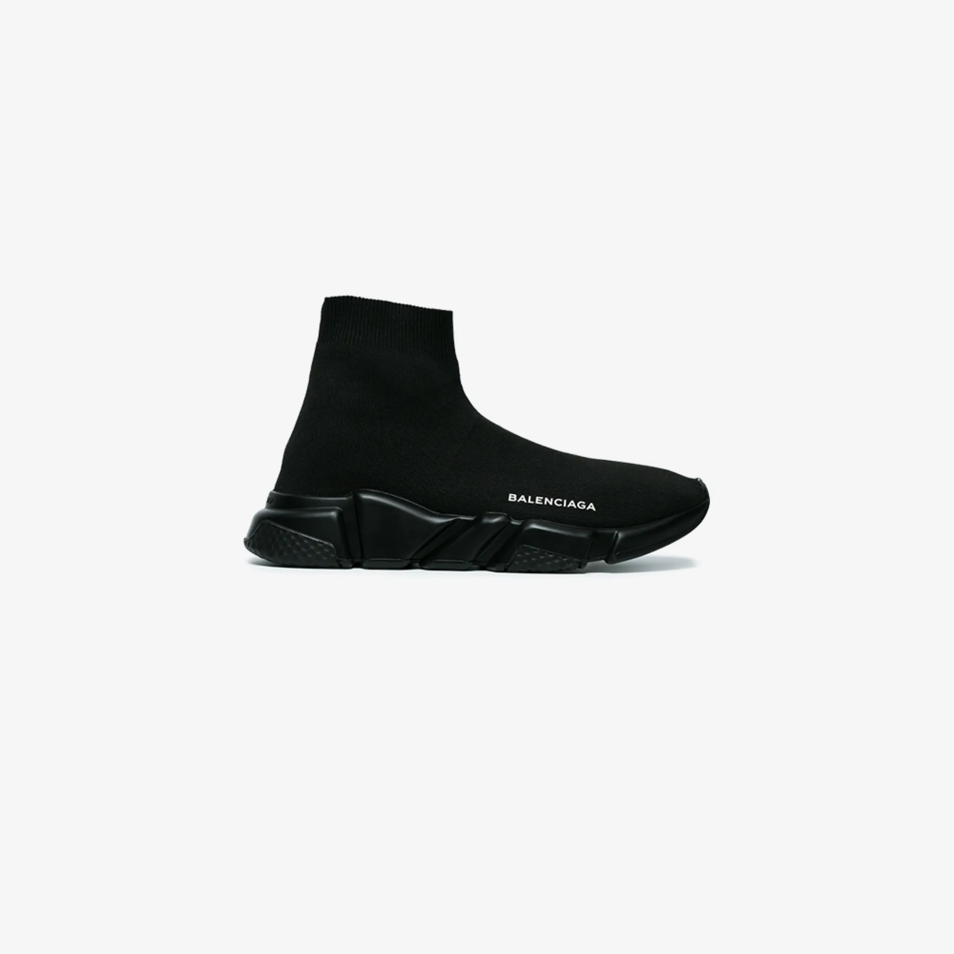 Balenciaga Speed Sock Women s Trainers White Black eBay