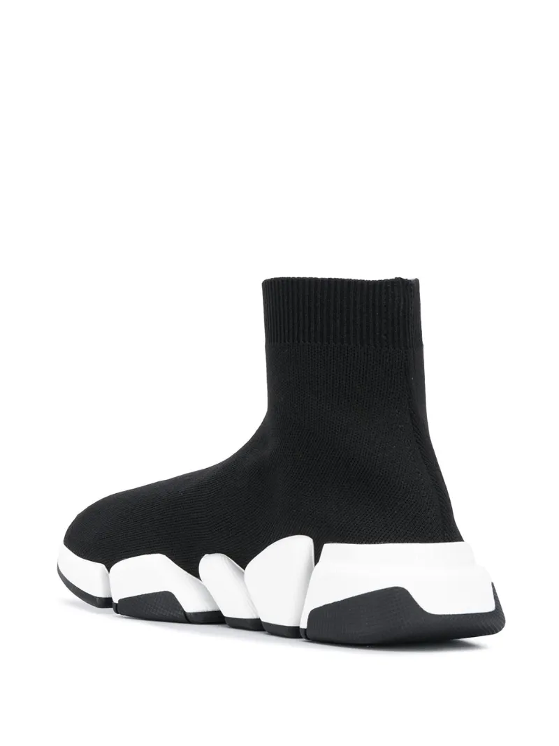 Balenciaga Speed stretch-knit sneakers black | MODES