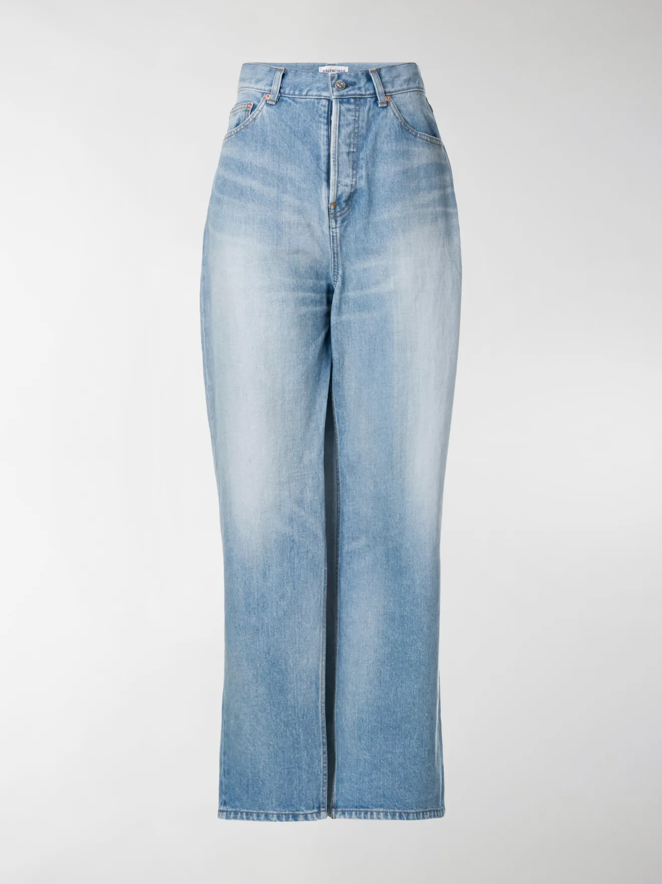 balenciaga split jeans