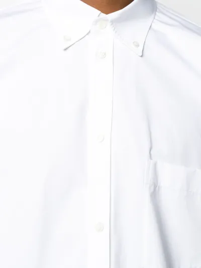 Balenciaga Sponsor logo button-down 