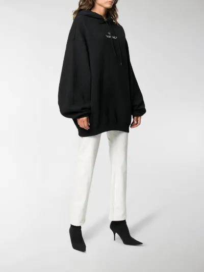 oversized hoodie balenciaga