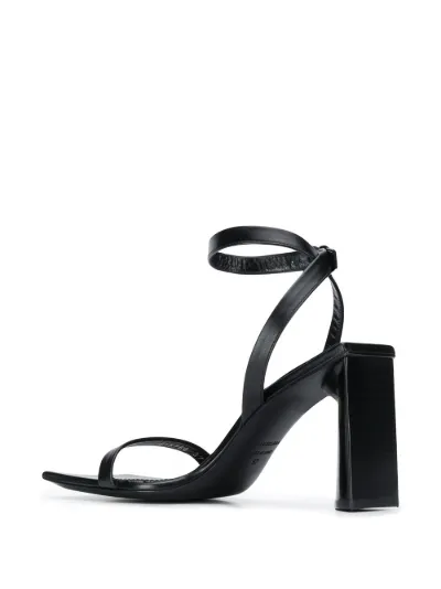 balenciaga square toe heels
