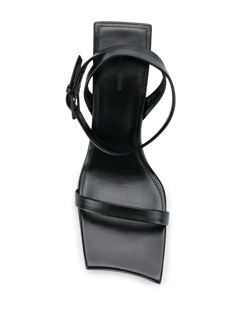 balenciaga square toe heels