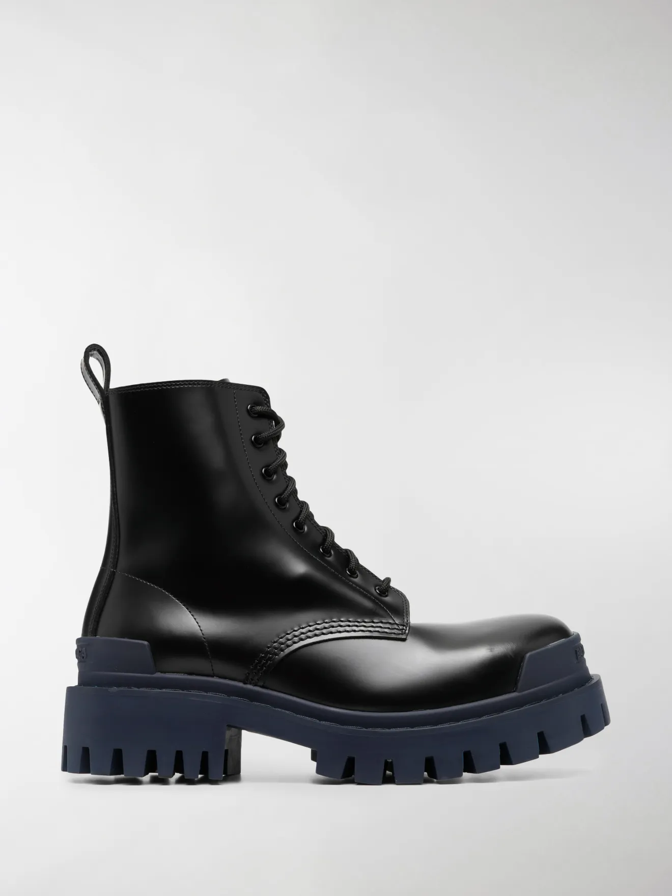 balenciaga lace up boots