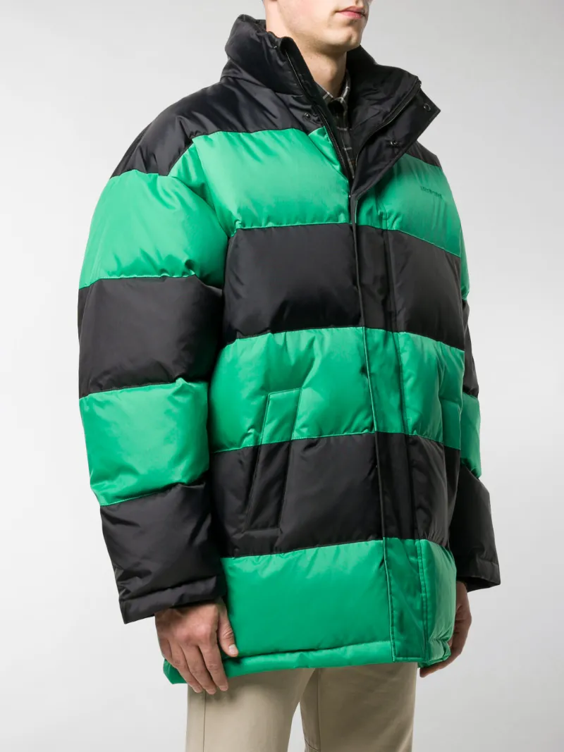 balenciaga green and black jacket