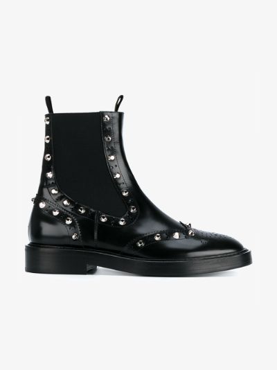 balenciaga studded boots