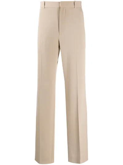 straight leg trousers