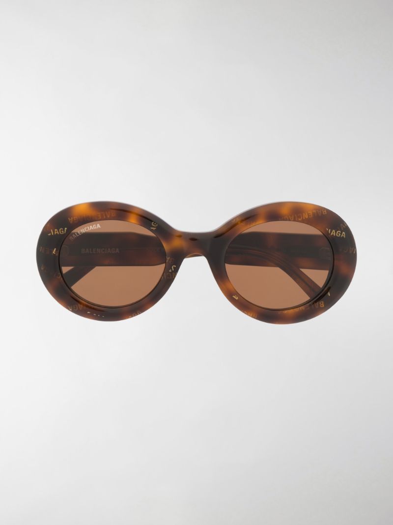 balenciaga tortoise sunglasses