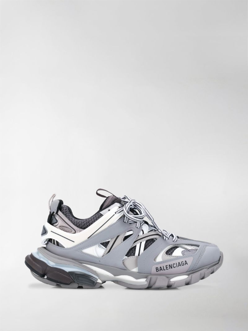 balenciaga panelled sneakers