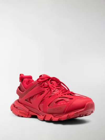 red balenciaga track