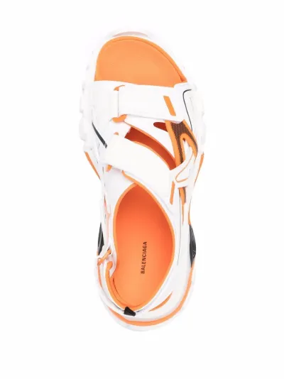 Balenciaga sandals orange online