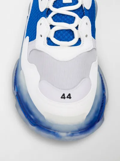 blue low top balenciaga