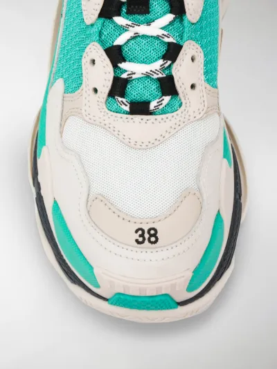 Balenciaga Triple S sneakers green | MODES