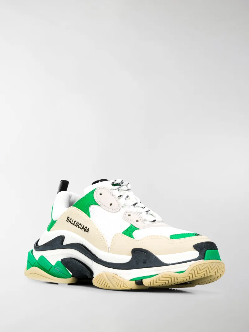 triple s balenciaga green