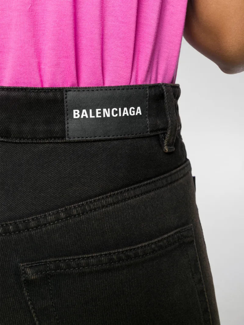 balenciaga two tone jeans