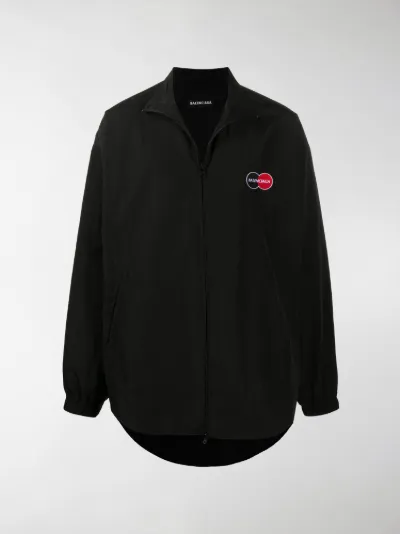 balenciaga zip up track jacket